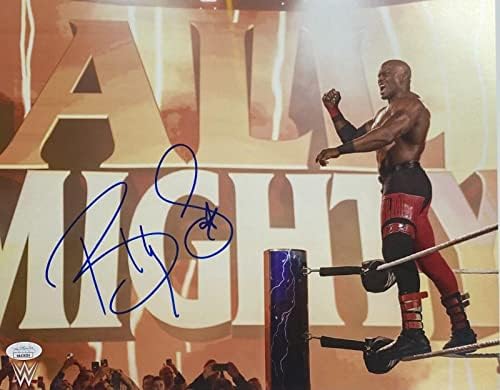 Ексклузивна снимка на Боби Лешли WWE с Автограф 11x14, Неподправена JSA 6 - Снимки Рестлинга с автограф