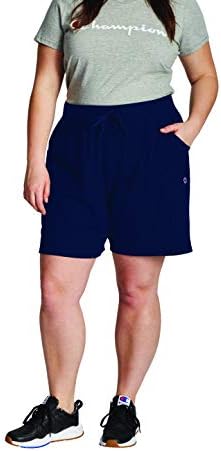 Плетени шорти Champion Women ' s Plus Size за жени, Спортни къси панталони Големи размери, 5 инча
