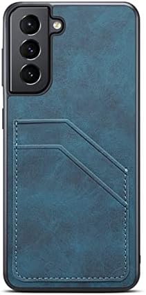 Чанта-портфейл за Samsung Galaxy S23/S23 Plus/S23 Ултра Тънък Калъф от Изкуствена кожа с Притежател на кредитна карта с Магнитна закопчалка, устойчив на удари Защитен Калъф за ва