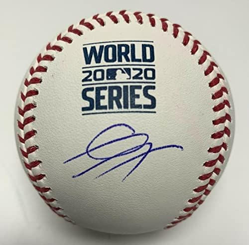 Гавин Апартамент Подписа Бейзболни Топки 2020 World Series Топка Dodgers MLB Authentic VS689355 - Бейзболни