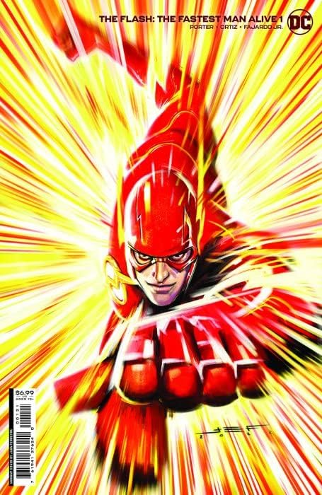Светкавица: Най-бързият човек в света (2 серия) #1A VF / NM ; комиксите DC | картонена вариант