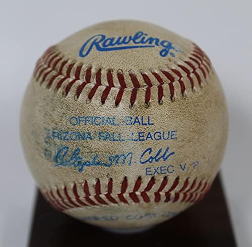 В играта с автограф от Джей Ди Дрю, Използвани Съответните холограми Официалната Бейзболна Есента лига Аризона - COA
