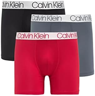 Мъжки слипове-боксерки на Calvin Klein от микрофибър в опаковка от 3 броя