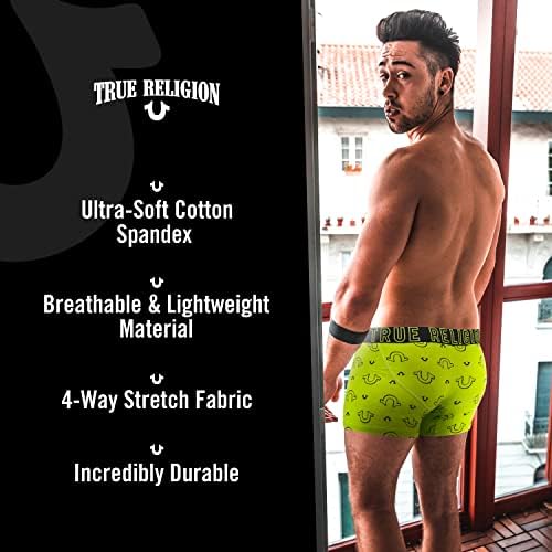 Мъжки Слипове–боксерки True Religion - Trunks Underwear for Men Пакет, 6 опаковки