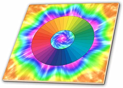 Триизмерен цветен кръг на боя за вратовръзки, за да покажат пълна гама от цветове художници. - Плочки (ct_352660_1)