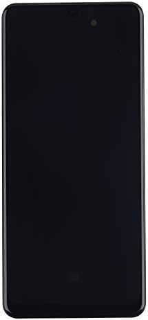 SWARK е Съвместим с Samsung Galaxy A31 SM-A315 (черен с рамка) LCD дисплей със сензорен екран + Инструменти