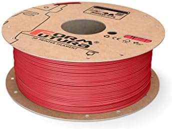 Нишка с нажежаема жичка за 3D-принтер PLA Premium PLA 1,75 мм Пламнал Червен Цвят 1000 Грама