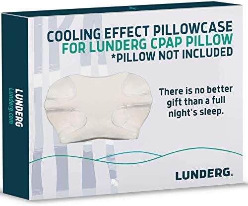 Калъфка за възглавница с охлаждащ ефект Lunderg, подменяйки нашата възглавница CPAP - Плат premium-клас комфорт