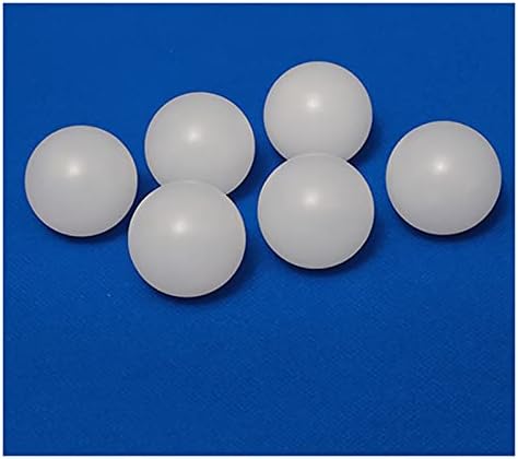 WAAZVXS WWBR Бял Твърди топчета от полипропилен с Диаметър от 2 мм, 3 мм 3,175 mm, 7 mm, 9,525 мм 38,1 мм, пластмасов
