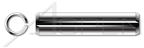 (250 бр.) M8 X 75 мм, ISO 8752, Метричен, Извити Щифтове с прорези, Сверхпрочный, Неръждаема стомана AISI 301