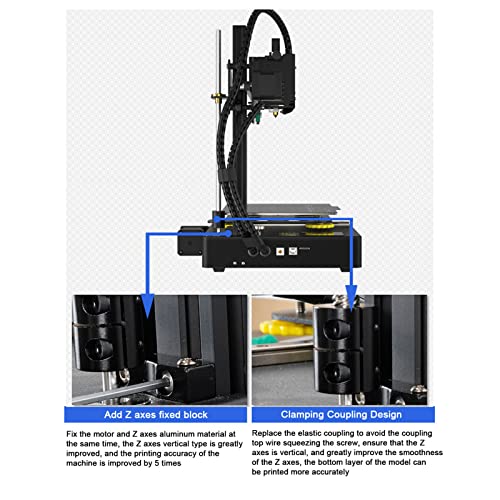 3D Принтер, точност ръководят От 110 В На 220 В Тих Малък 3D Принтер за дома (штепсельная щепсел САЩ)