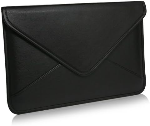Калъф BoxWave, който е съвместим с LG Грам 16 2-в-1 (16T90P) (Case by BoxWave) - Луксозни кожена чанта-месинджър,