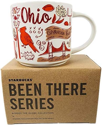 Порцеланова Чаша Starbucks Ohio От Серията Been There Across the Globe Collection, 14 Грама