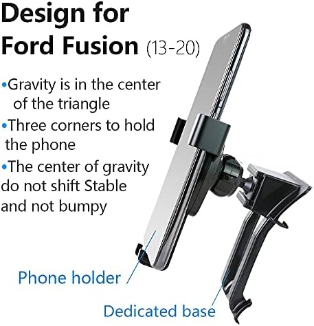 musttrue LUNQIN Кола за телефон на 2013-2020 Ford Fusion Автоаксесоари Навигация Скоба Декорация на Планина