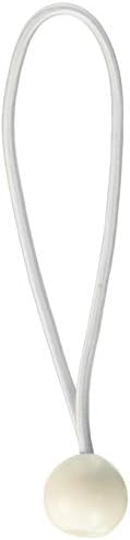 Cal Hawk Tools CTDWB6 Топка Бънджи-сенник за определяне на Брезентового кабел (100 бр.), 6 инча, Бял