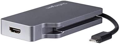StarTech.com Многопортовый видео адаптер USB C с поддръжка на HDMI, VGA, Mini DisplayPort или DVI Адаптер за