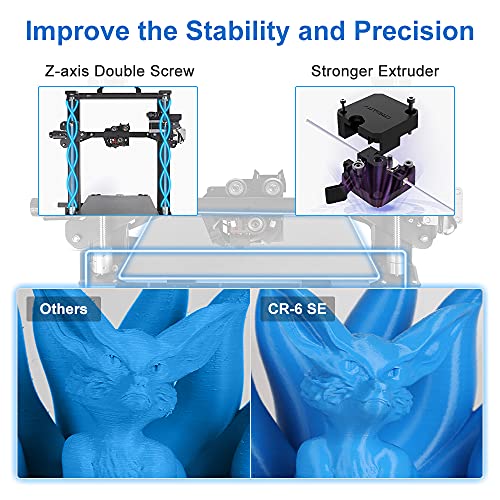Официален 3D принтер CREALITY CR-6 SE Модернизиран Автоматичен Выравнивающий Безшумен дънна Платка Лесен Монтаж