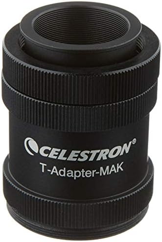Celestron 93635-Т-образен адаптор за NexStar 4GT и Т-образен пръстен 93419 за 35-мм камера Canon EOS (черен)