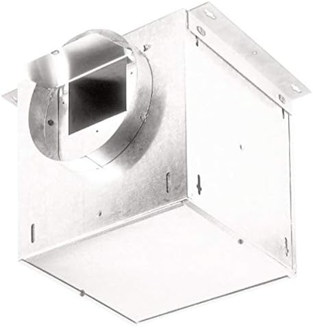 Вентилатор за вентилация Broan-NuTone L300L, Директен 293 CFM 3.1 инча /283 CFM 2.4 инча под прав ъгъл, Бял