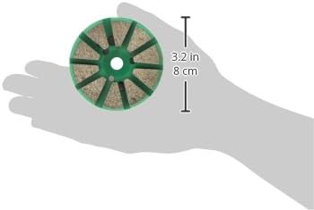 Toolocity MFP3120 3-Инчов Diamond Външен диск за Шлайфане с Многомаховым метална връзка с шкурка 120 Грат