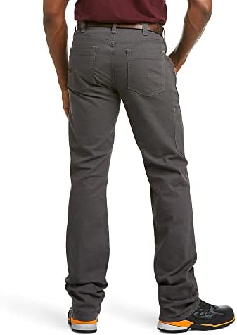 Мъжки панталони с прав Штанинами ARIAT Арматура M4 Поза Durastretch, Изработени от здрава тъкан Штабелируемой
