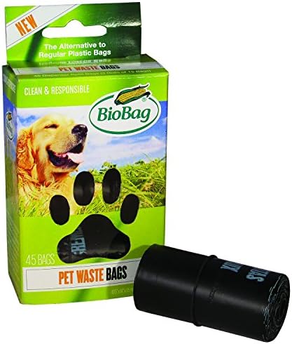 Торбички за кучешки отпадъци BioBag на руло, 180 пакет (12 ролки по 15 пакета)