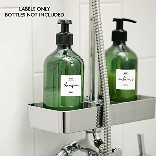 Водоустойчиви Етикети за Спорта сапун за ръце в Банята за Стъклени / Пластмасови бутилки, Подвижни Минималистичные