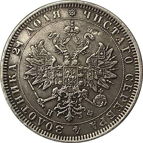 Монета на Повикване Великобритания 1894 1 Краун Виктория 3 - аз съм Копие на Портрета на Монети Колекция от