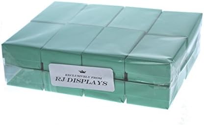 100 Опаковки Памучни пълнители Синьо-Blue Робин Egg Син Цвят, Бижута, идеи за Подаръци и Дребно Кутии за Бижута