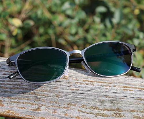 Фотохромичните Очила За четене, слънчеви Очила, Променящи Цвета на Лещи, Външни Слънчеви Очила + Сива Метална