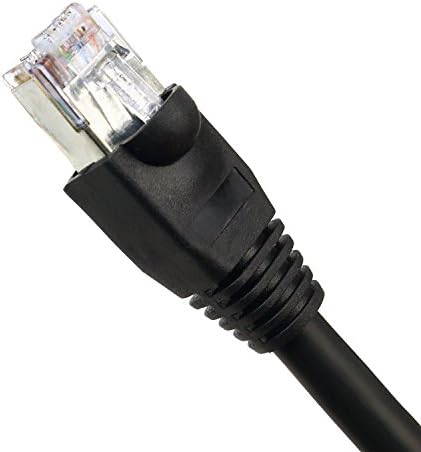 Кабели Ultra Spec 225ft Cat6 Външен Водоустойчив кабел Ethernet Директно погребване (600 Mhz) Екраниран (чиста