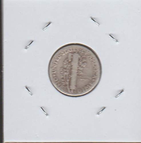 Крилата главата Свобода 1926 година или Меркурий (1916-1945) (90% сребро) Центовик Много добър