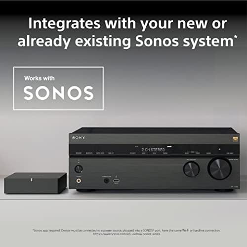 Sony STR-AN1000 7,2-канален домашно кино със съраунд звук, 8K, A/V Приемник: Dolby Atmos, DTS: X, автоматична