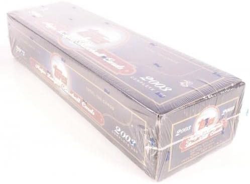 2003 Topps Бейзболен на Дребно на Заводския набор (кутия) (син) - Хокей карта с надпис