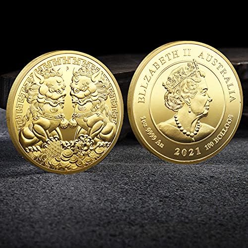 Австралийски Брамби, Златна Сувенирни Монети, Възпоменателна Монета Щастливи Лъвовете