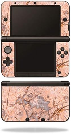 Кожата MightySkins, съвместим с оригинала на Nintendo 3DS XL (2012-2014) - Blush Marble | Защитно, трайно и