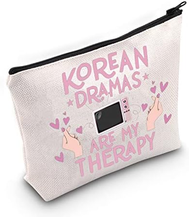 WZMPA Корея Драматичен Косметичка За Грим k-Drama Подарък за Влюбени Корейски Драми - Моята Терапия k-Drama