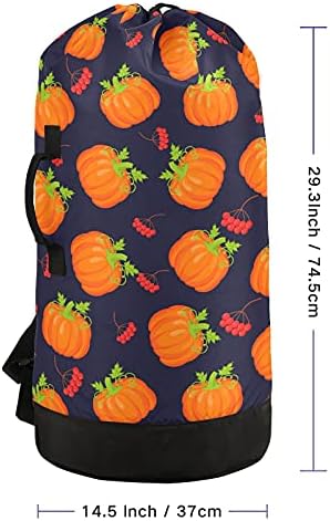Оранжеви Тикви, Чанта за дрехи за Хелоуин, Тежка Раница за дрехи с плечевыми ремъци, Дръжки, Пътна чанта за