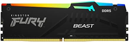 Kingston Fury Beast 64 GB (2x32 GB) 6000 Mbps DDR5 CL40 RGB Комплект десктоп памет от 2 | Инфрачервена синхронизация