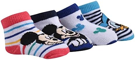 Чорапи с Мики Маус за най-малките момчета в няколко опаковки