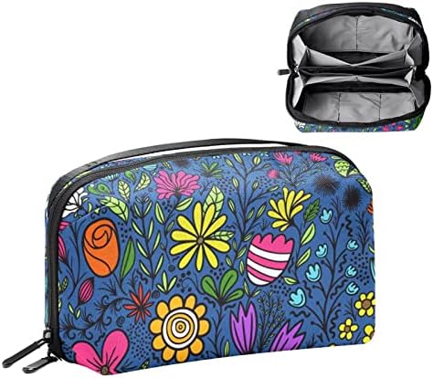Козметични чанти, цветни пътни козметични чанти с цветен модел, многофункционални преносими, козметични чанти,