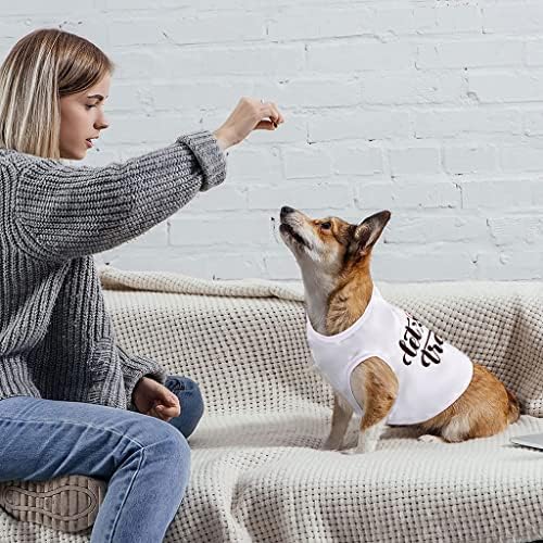 Майк за кучета Let ' s Travel - Тениска с Изображение на куче във формата на Сърце - Дрехи за Кучета С Устно