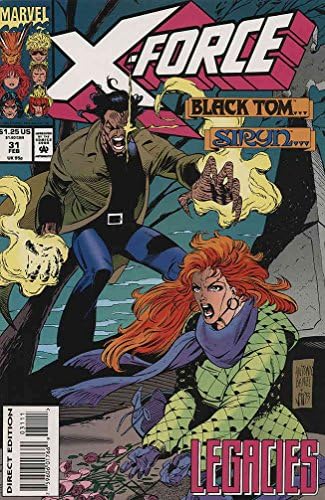 X-Force #31 VF / NM ; Комиксите на Marvel | Тони Даниел Блек, Това Сирин