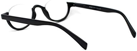 SA106 Долната Половина на Пластмасови Очила за четене в Кръгла и Овална Рамка с електрически люк