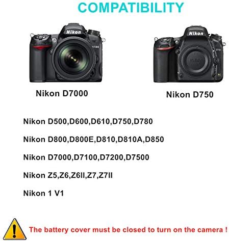 Tengdaxing EN-EL15 Манекен Батерия Конектор EH-5 EP-5B AC Мощност Адаптер за Комплект за Nikon D7100 D7200 D7500