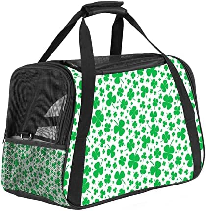 Чанта-Переноска за домашни любимци Green Clover, Одобрен Авиокомпания Дамска Раница, Преносим Дишаща чанта за