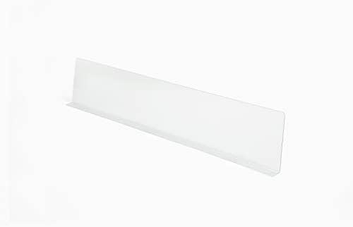 Разделители за витрини Sightline - Полк - стойка за рафтове 100 карата - Лепкава Закопчалка От Прозрачна пластмаса