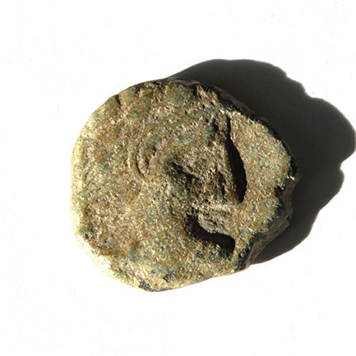 Древна монета Испания, чеканившаяся при Рим, Кармо (Севиля) 80-50 г. пр. хр Два зърнени колоса 1 Монета е Много