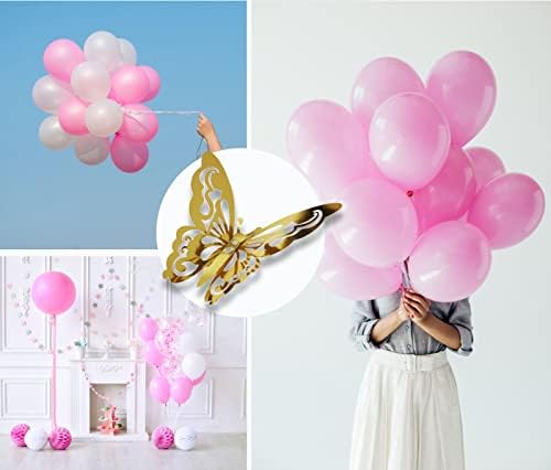 Вземете лилави балони, за да направите Розово-Виолетови Венец от балони
