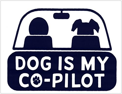 Кучето-моят втори пилот от Голяма Стикер върху Бронята на Колата, Шкафче, Стикер на прозореца за Скейтборд,